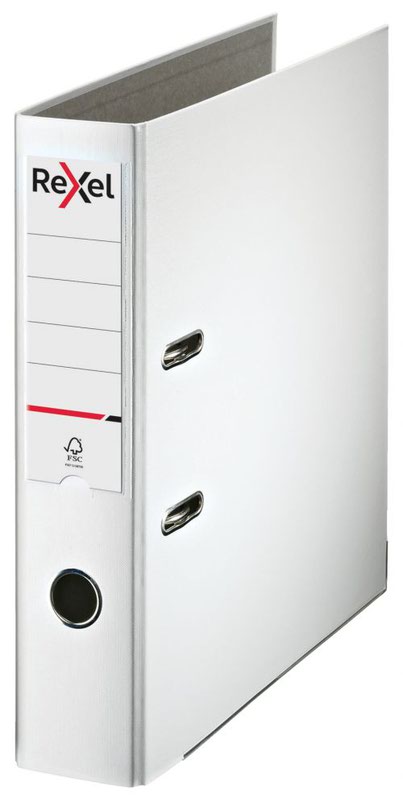 Rexel White A4 Lever Arch Ring Binder File