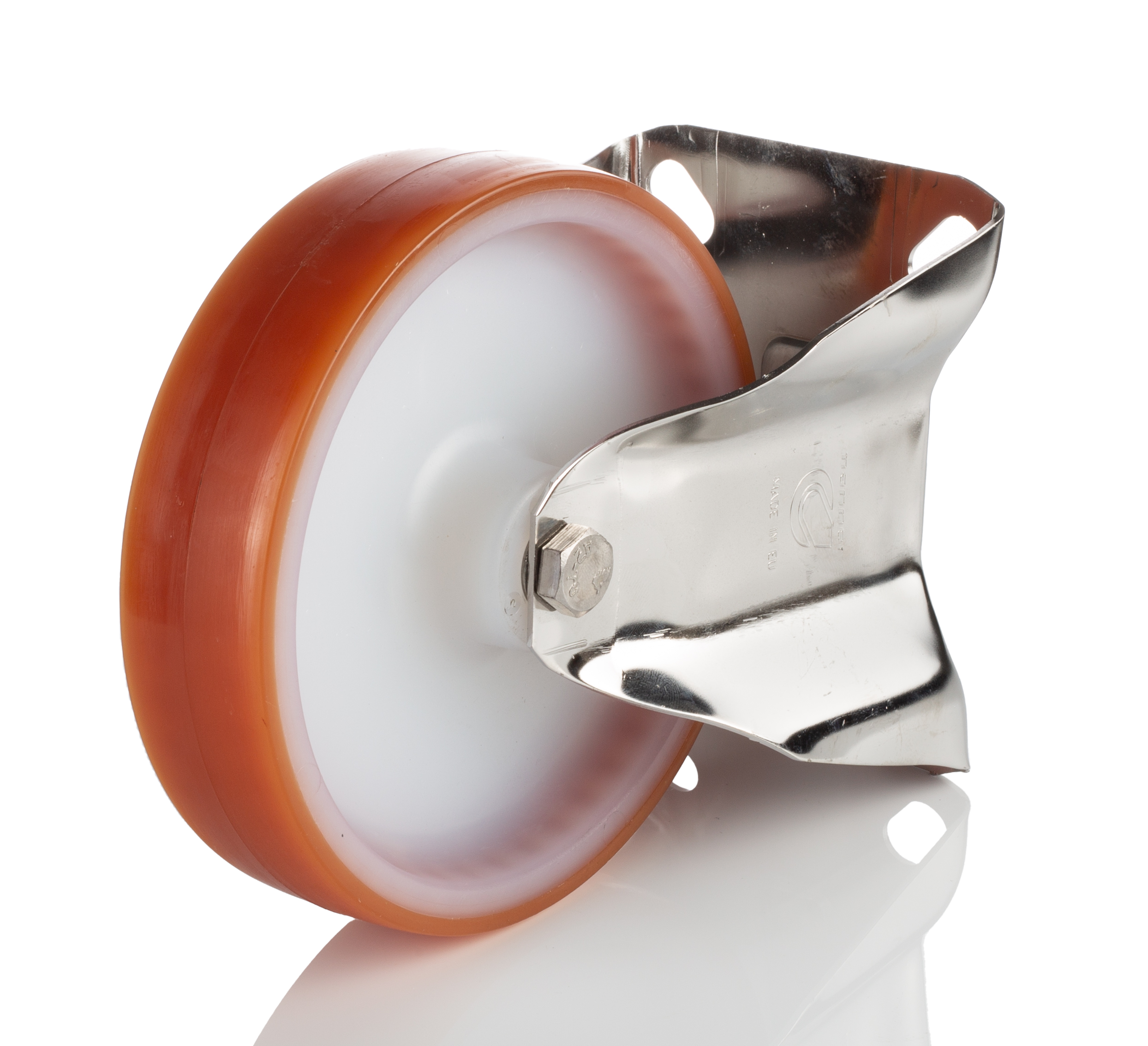 21181 LAG Fixed Castor, 150 kg Capacity, 125 mm Wheel