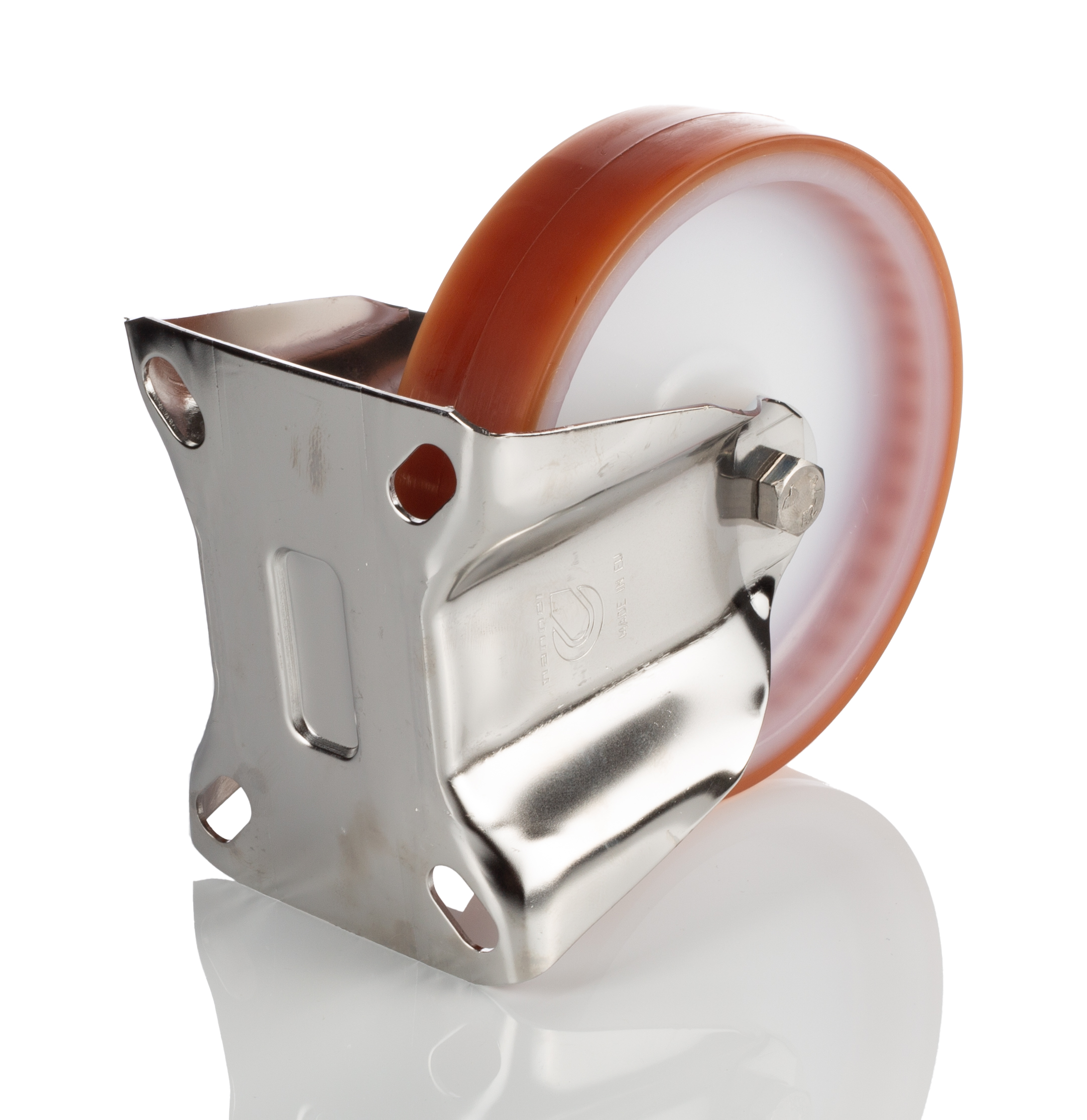 21181 LAG Fixed Castor, 150 kg Capacity, 125 mm Wheel