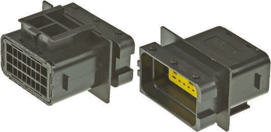 Delphi, 211PL Automotive Connector,  24 Way,  3 Row Straight