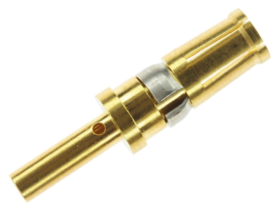 TE Connectivity, AMPLIMITE 109 power VIII Series, size 8 Female Crimp D-Sub Connector Power Contact, Gold over Nickel