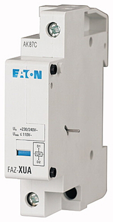Eaton DIN Rail Undervoltage Release Shunt Trip for use with FAZ Series MCB/RCBO