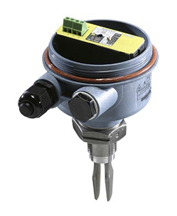 Rosemount 2120 Series Fork Level Switch Vibrating Level Switch, Side, Top Mount, ATEX-Rated, Non-Asbestos Carbon Fibre,