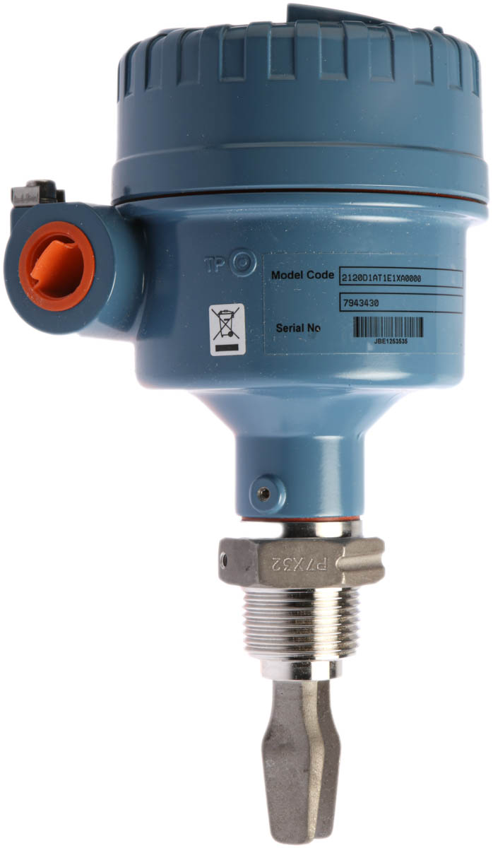 Rosemount 2120 Series Fork Level Switch Vibrating Level Switch, Side, Top Mount, ATEX-Rated, Non-Asbestos Sheet, Housing