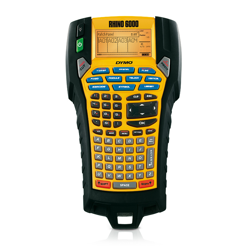 2122967 Dymo DYMO RHINO 6000 Handheld Label Printer Kit, 24 mm Max Label Width, Type G