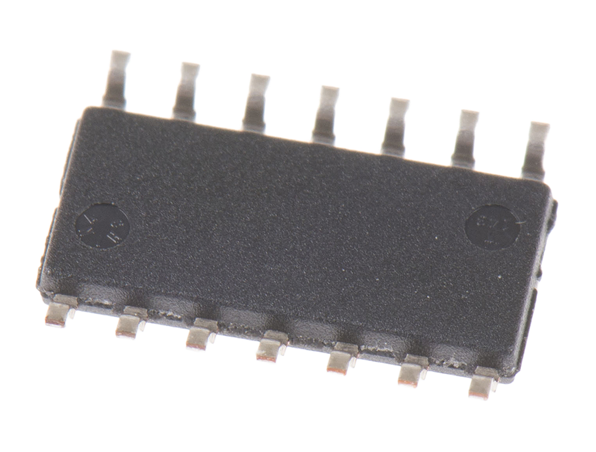 74hc00d652 Nexperia 74HC00D,652, Quad 2-Input NAND Logic Gate, 14-Pin SOIC