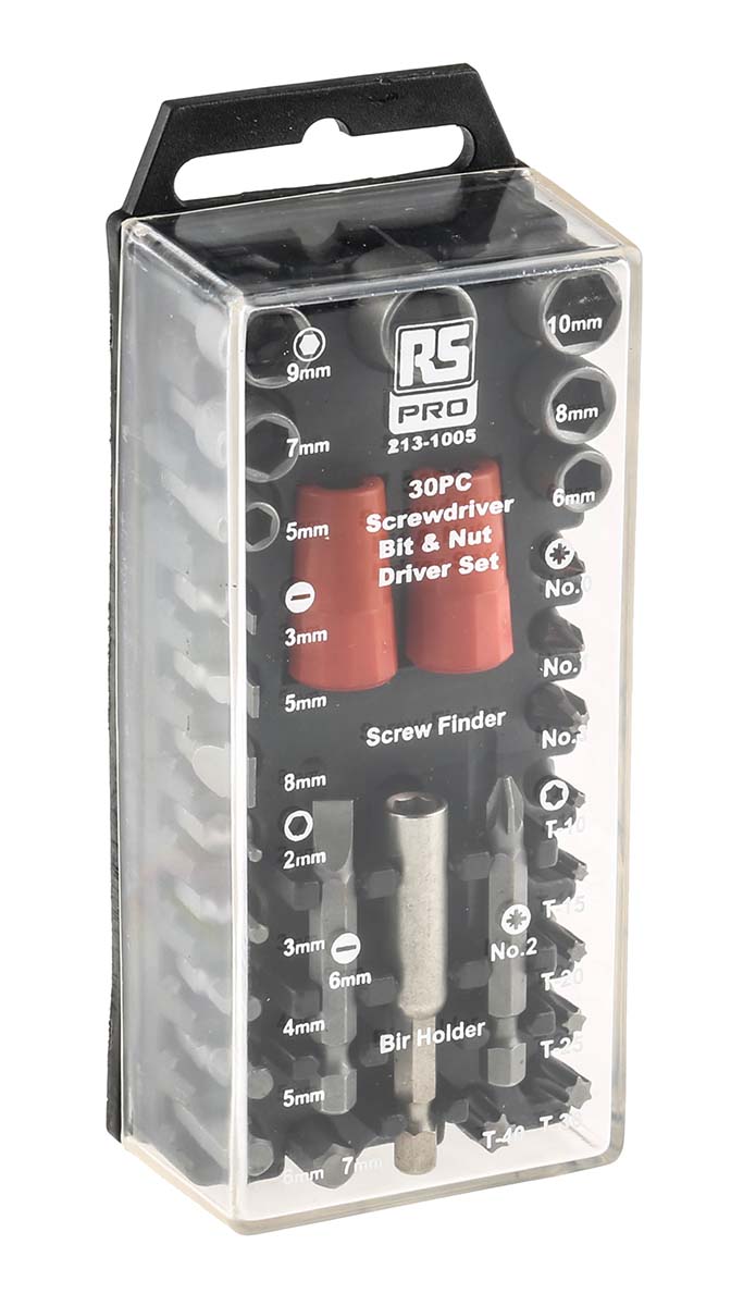 RS PRO 30-Piece 1/4 in Standard Socket Set