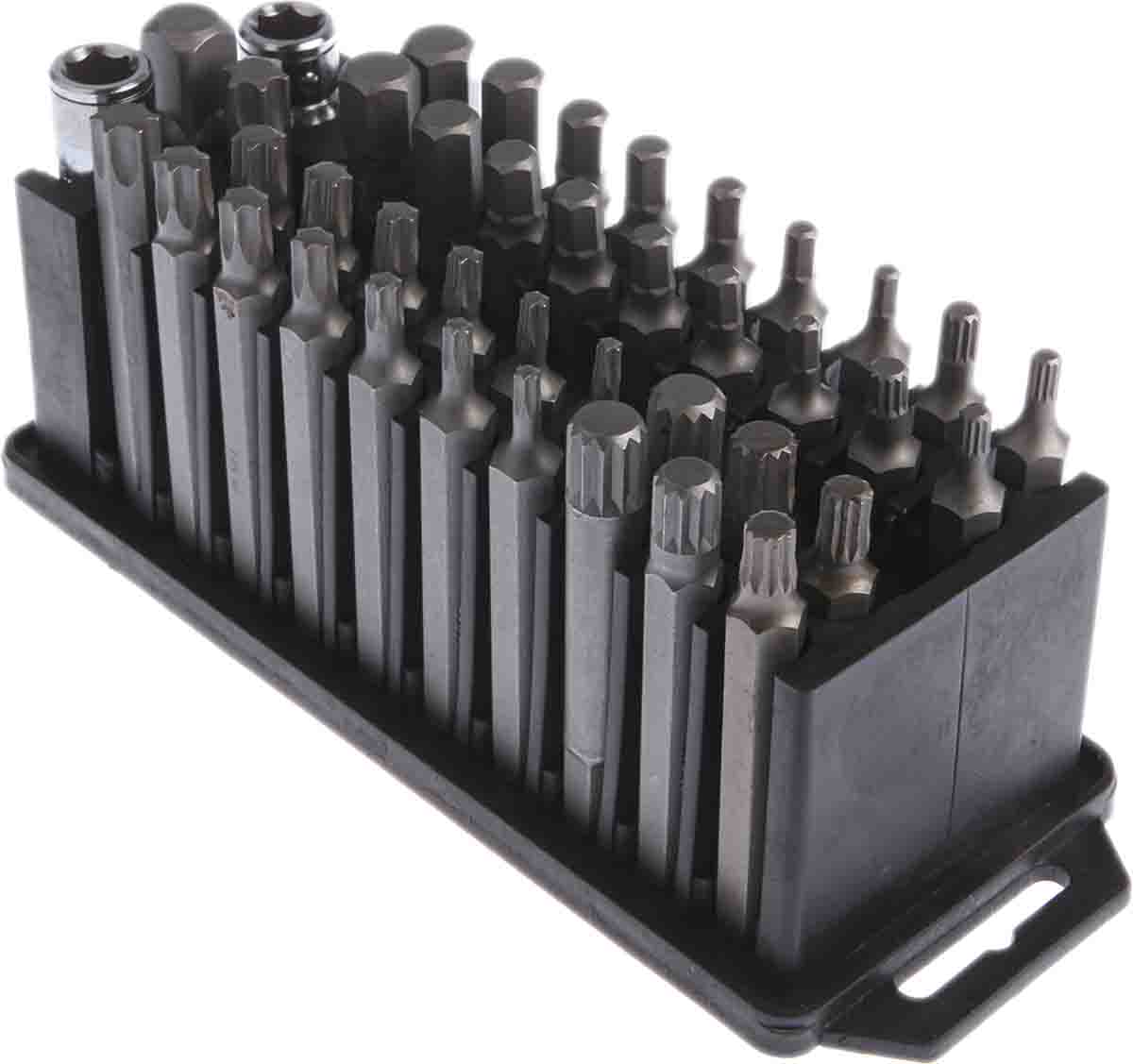 213-1011 RS PRO 45-Piece 1/2 in, 3/8 in Standard Socket Set
