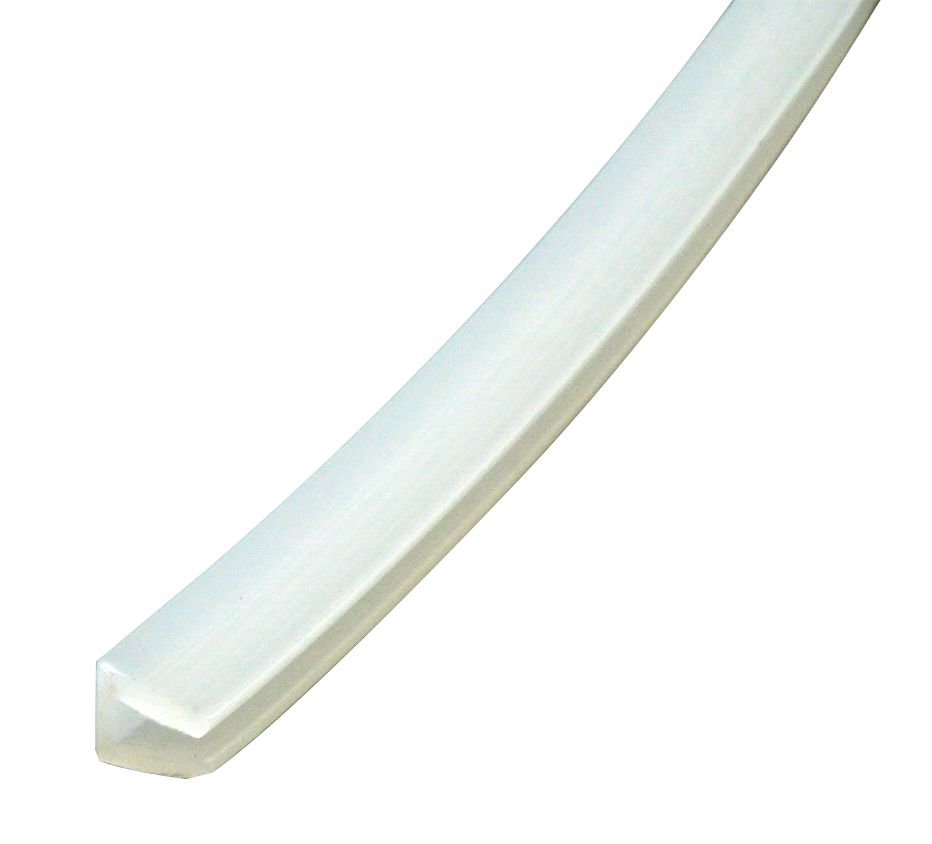 RS PRO Grey Polyethylene Grommet Strip
