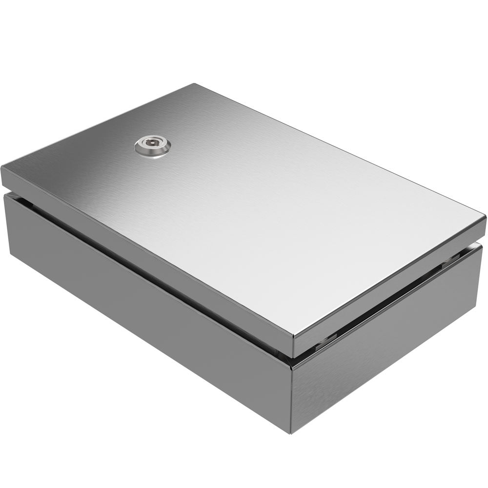 RS PRO 304 Stainless Steel Wall Box, IP66, 200 mm x 300 mm