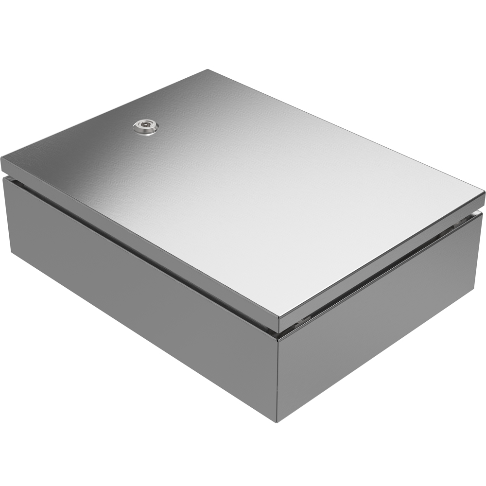 RS PRO RMS + Modular System Series 304 Stainless Steel Wall Box, IP66, IP69, 300 mm x 400 mm