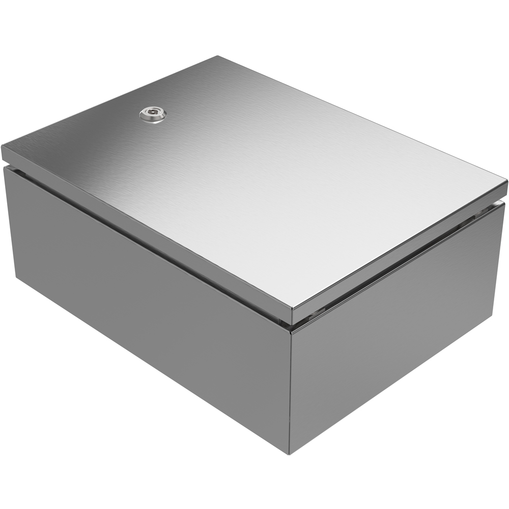 RS PRO 304 Stainless Steel Wall Box, IP66, 300 mm x 400 mm