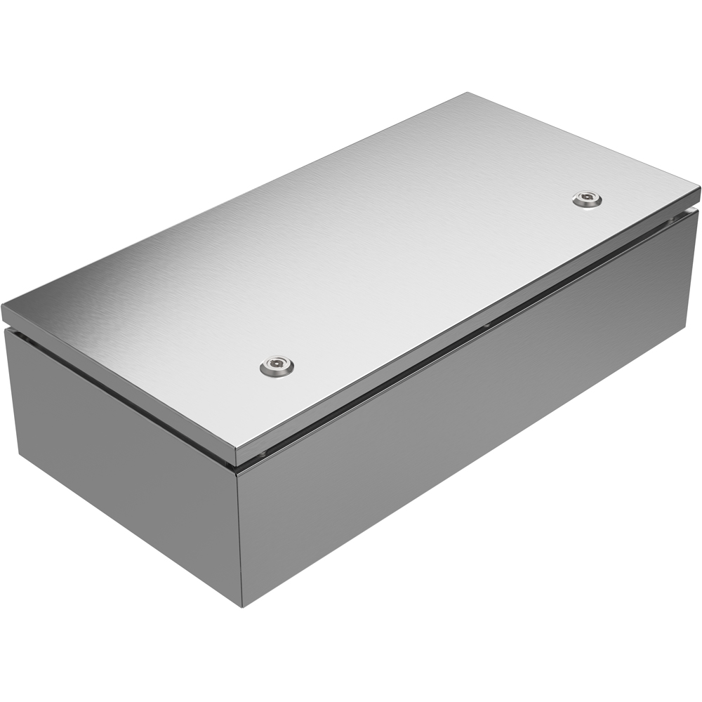 RS PRO 304 Stainless Steel Wall Box, IP66, 600 mm x 300 mm x 160 mm