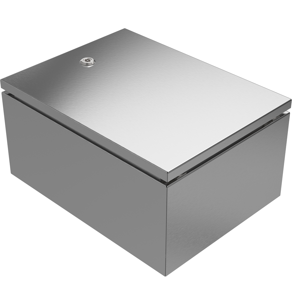 RS PRO 304 Stainless Steel Wall Box, IP66, 300 mm x 400 mm