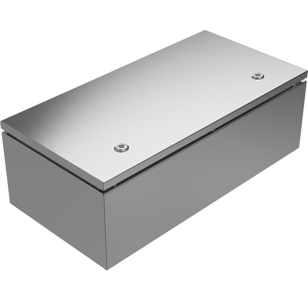 RS PRO 304 Stainless Steel Wall Box, IP69, IP66, 600 mm x 300 mm