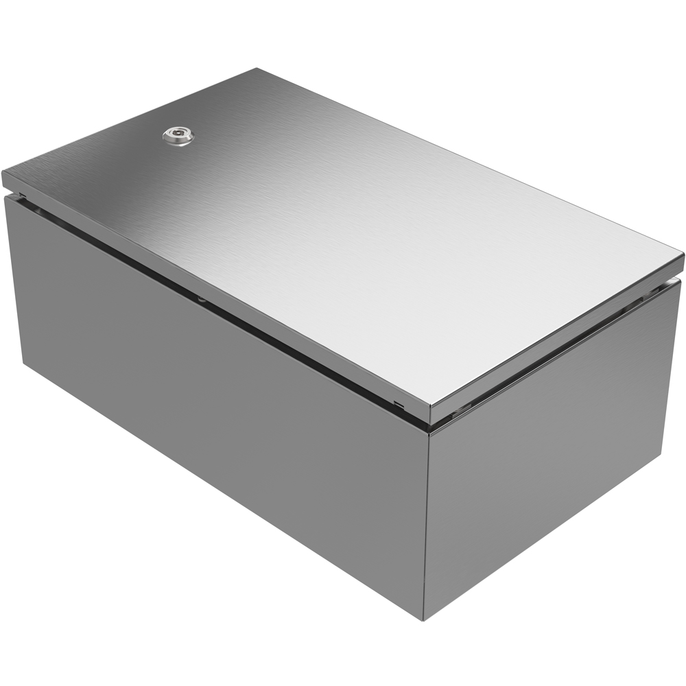 RS PRO 304 Stainless Steel Wall Box, IP66, 300 mm x 500 mm x 200 mm