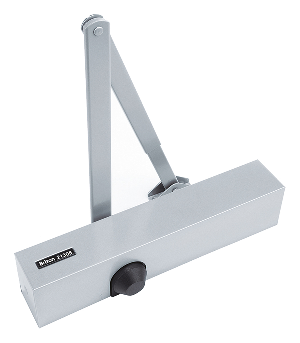 Briton Silver Door Closer Fire Door Compatibility
