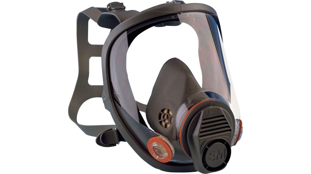 3M 6000 Series Respirator Mask for General Purpose Protection, Valved 1Each per Package