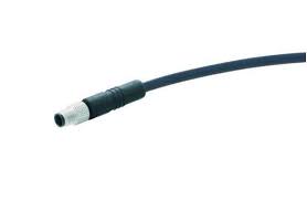 HARTING Male 4 way M5, Straight to Female 4 way Cable, 5 m