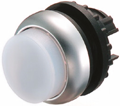 Eaton RMQ Titan M22 Series White Illuminated Momentary Push Button Head, 22mm Cutout, IP69K