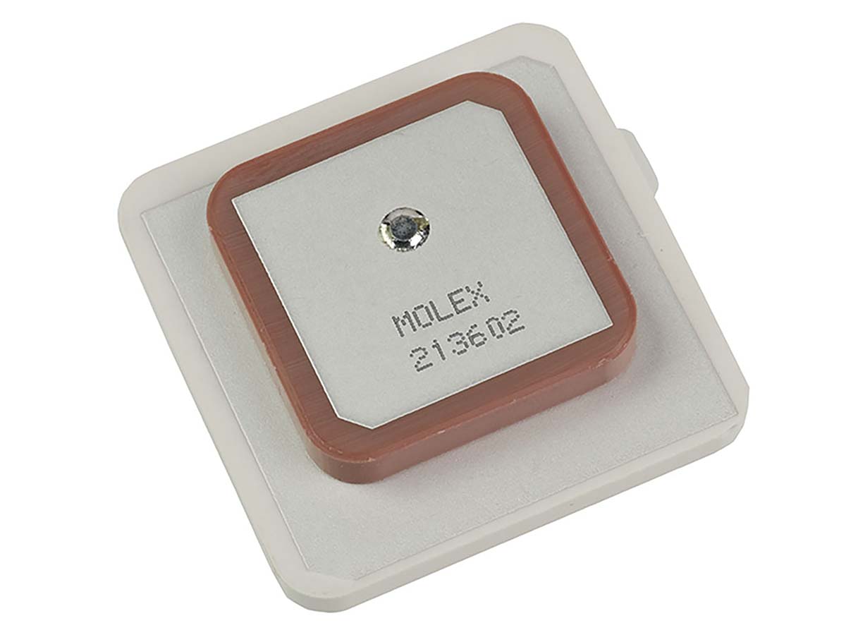 Molex 213602-0001 Patch Omni-Directional GPS Antenna, GPS