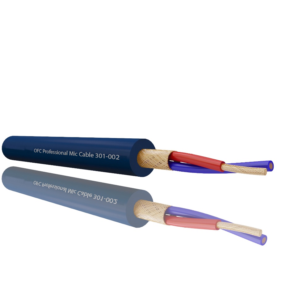 RS PRO 2 Core Screened, 6.35 mm OD, 100 m, Blue