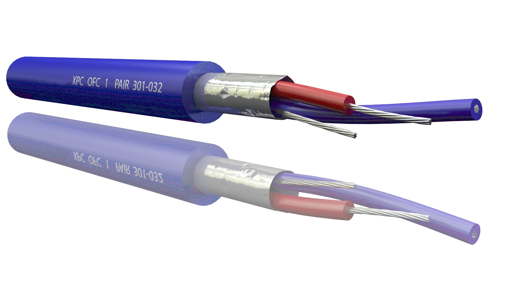 RS PRO 2 Core Screened, 3.5 mm OD, 100 m, Blue