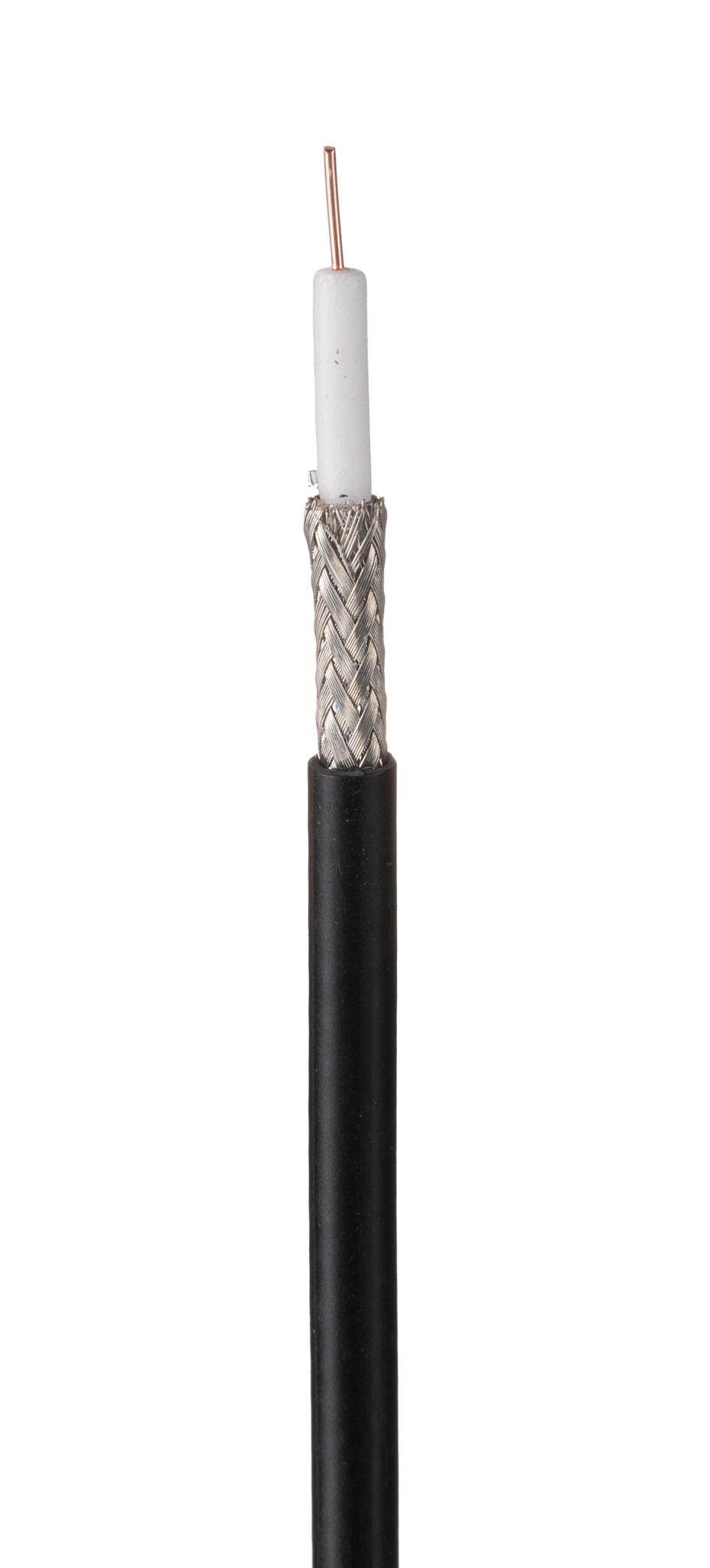 RS PRO 1 Core, 6.9 mm OD, 100 m, Black