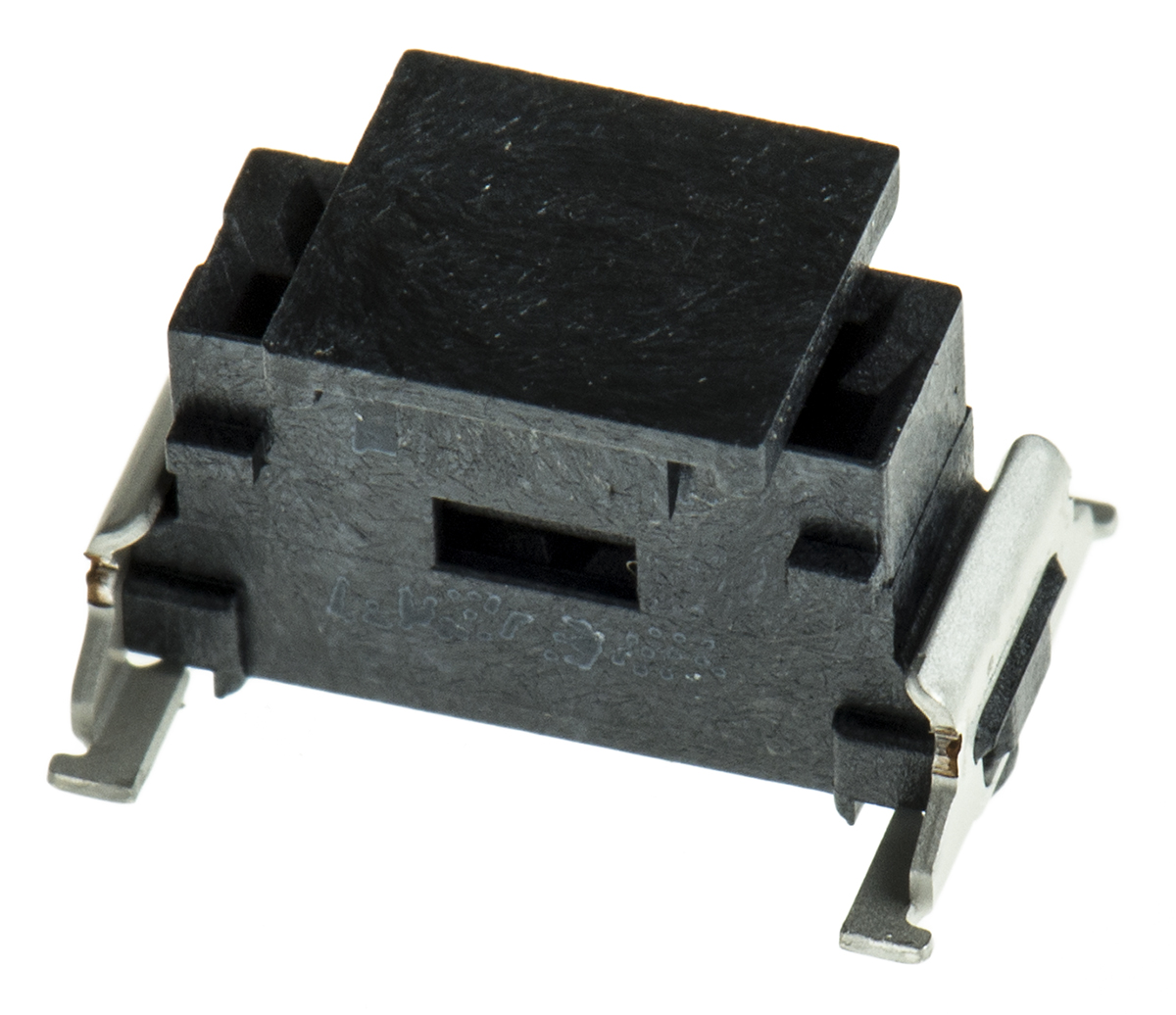 ERNI MiniBridge Series Straight Surface PCB Header, 4 Contact(s), 1.27 mm Pitch, 1 Row, Shrouded