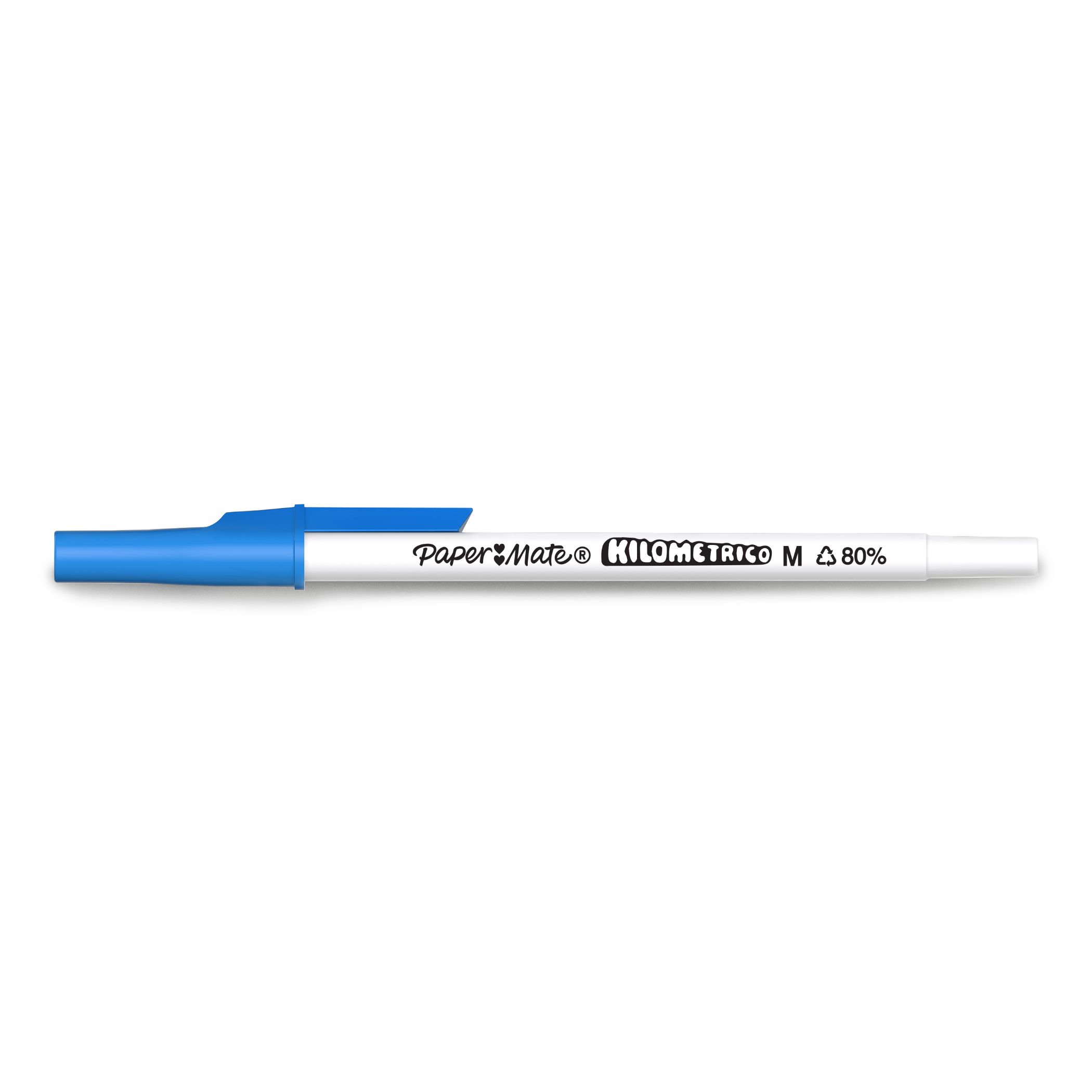 2187679 Paper Mate Blue Ball Point Pen, Medium Tip Size