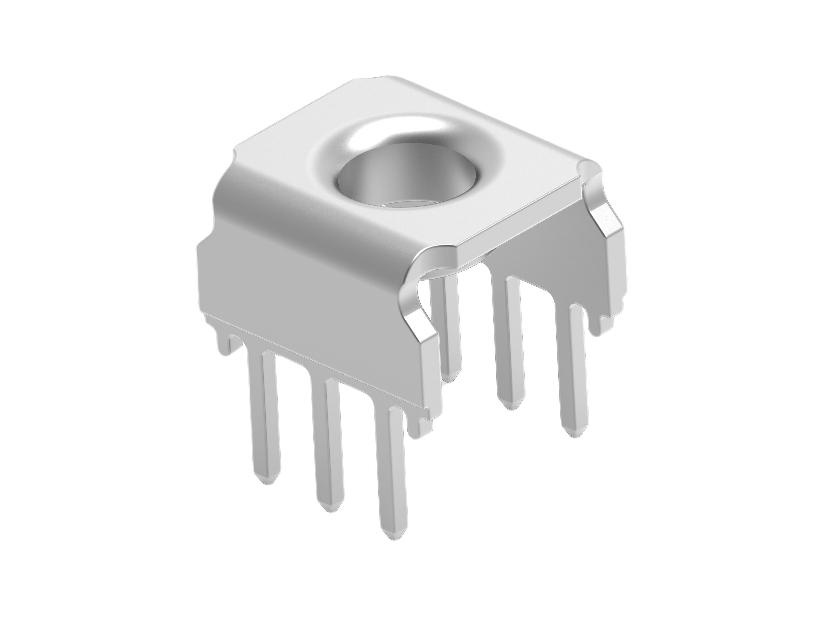 ERNI ERNI Power Taps Series Screw PCB Connector, 6 Contact(s), 2.54 mm Pitch, 1 Row