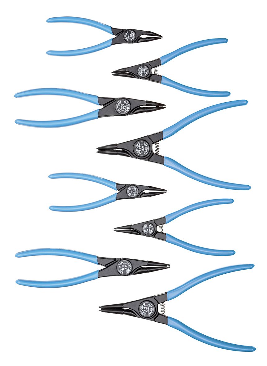 Gedore 8-Piece Circlip Plier Plier Set