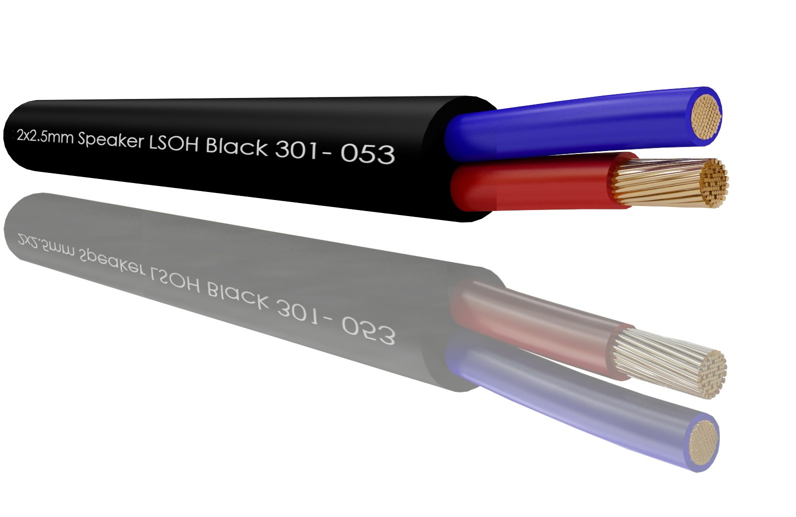 RS PRO 2 Core, 2.5 mm² CSA, 9 mm OD, 100 m, Black