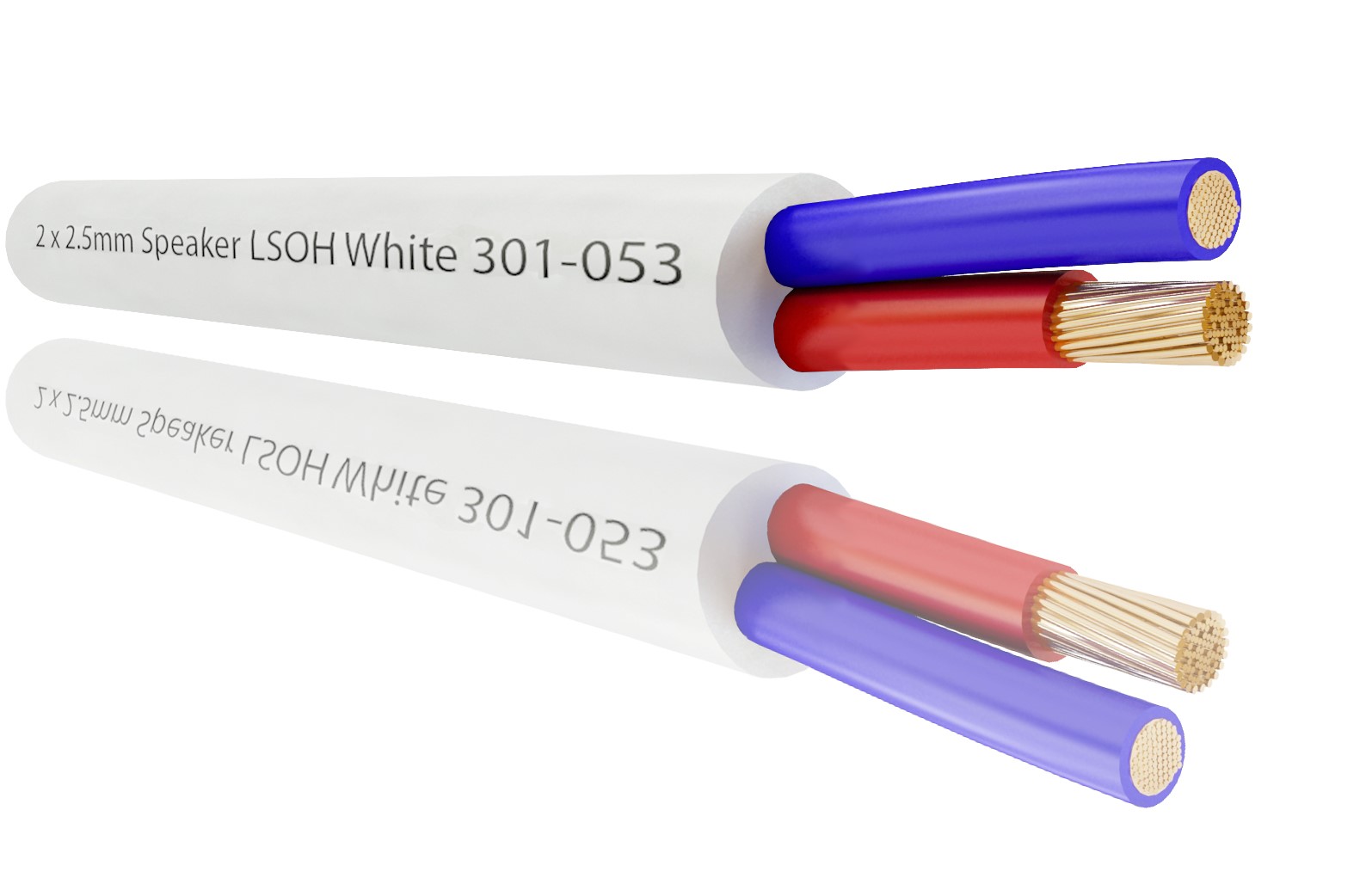 RS PRO 2 Core, 2.5 mm² CSA, 9 mm OD, 100 m, White