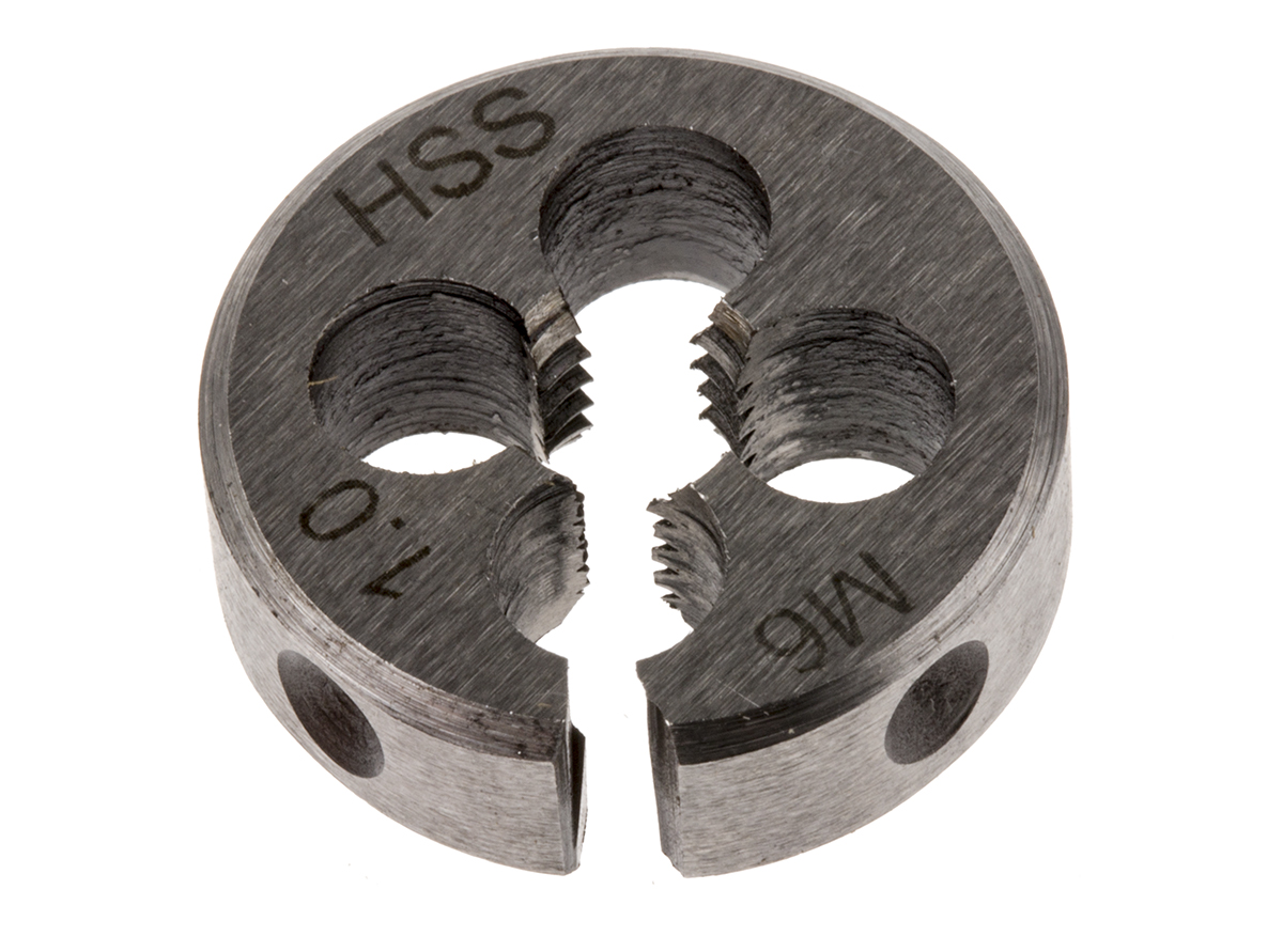 RS PRO Threading Die M6, 0.8125 in OD