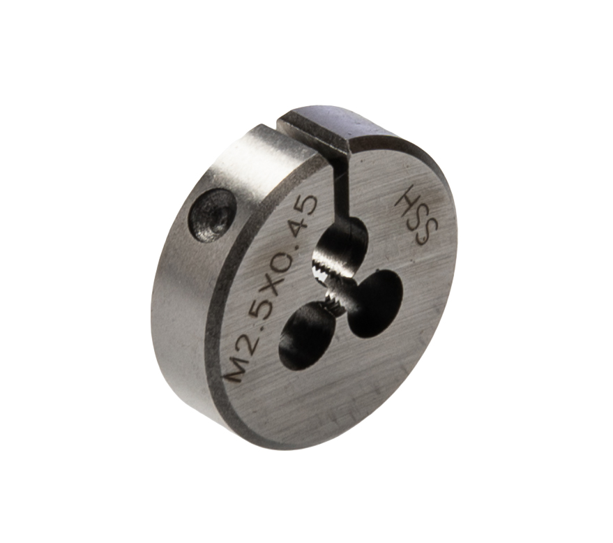 RS PRO Threading Die M2.5 x 0.45 mm Pitch, 0.8125 in OD