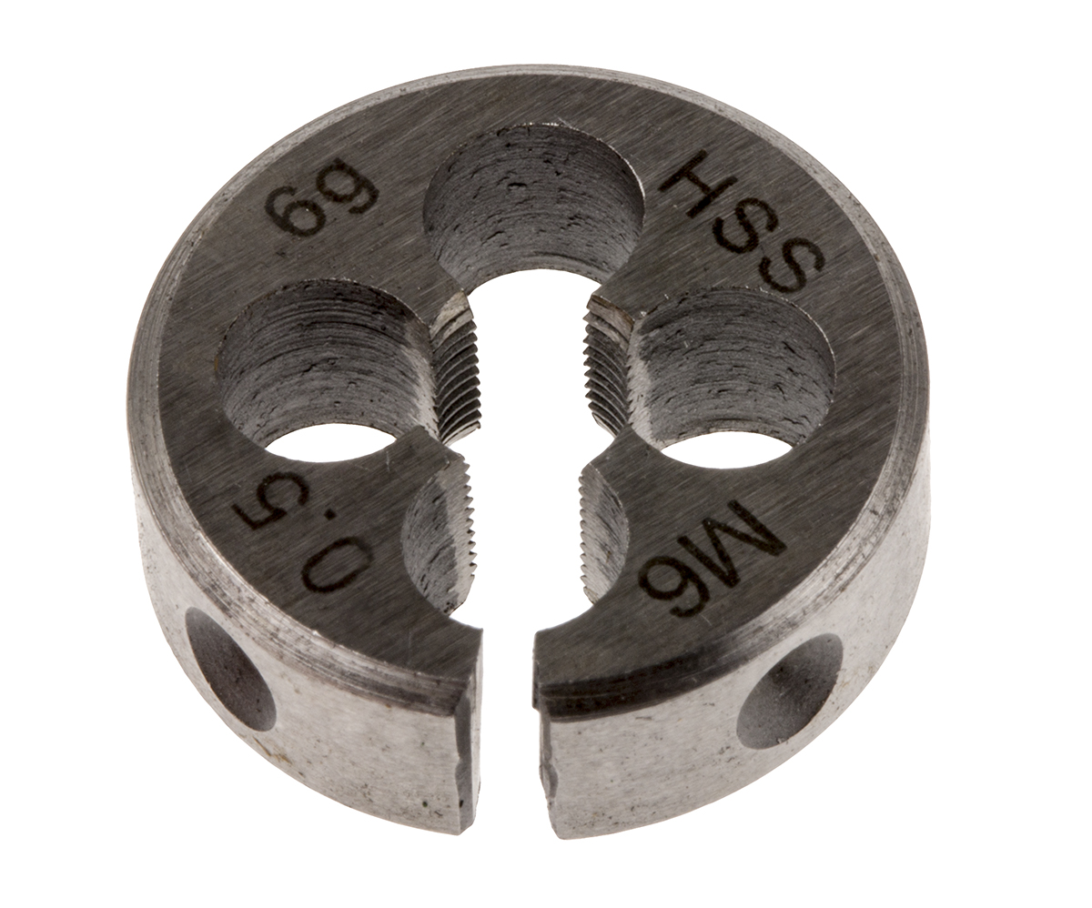 RS PRO Threading Die M6 x 0.5 mm, 0.8125 in OD