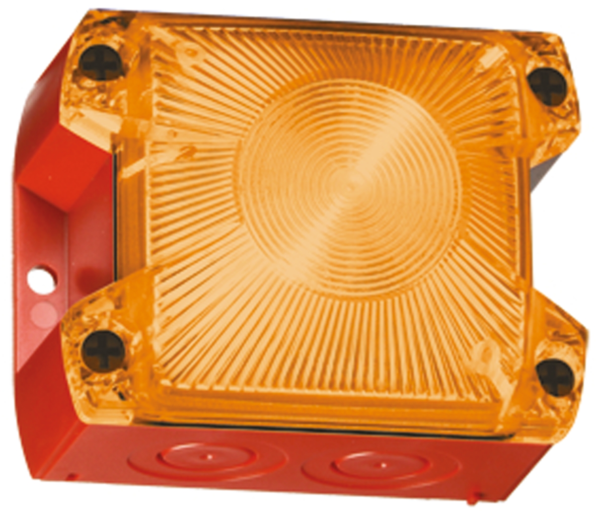 Pfannenberg PY X-S-05 Series Amber Flashing Beacon 255V ac, Xenon Bulb Panel, IP66