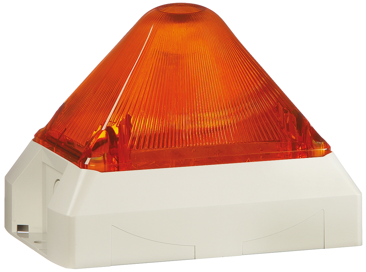 Pfannenberg PY X-M-05 Series Amber Flashing Beacon 255V ac/dc, Xenon Bulb Panel, IP66