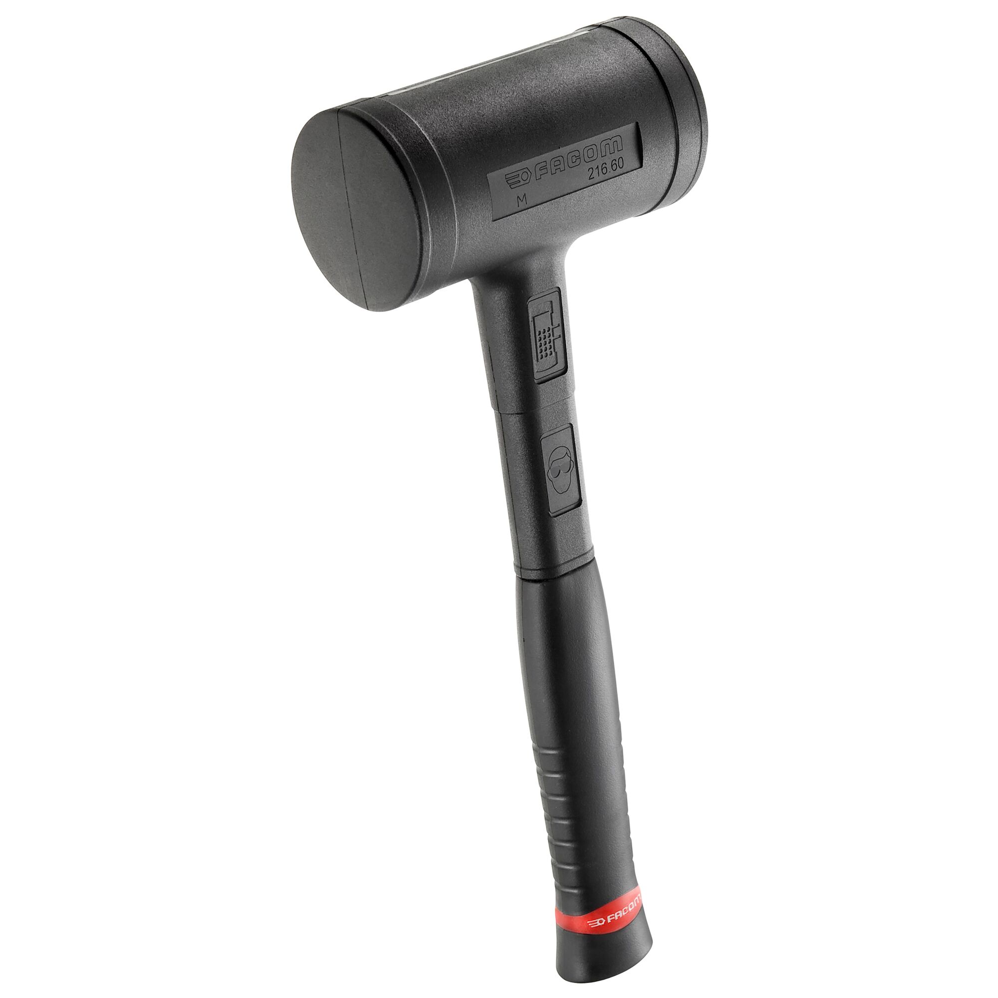 Facom Steel Head Dead Blow Hammer with Polyurethane Handle, 657 g