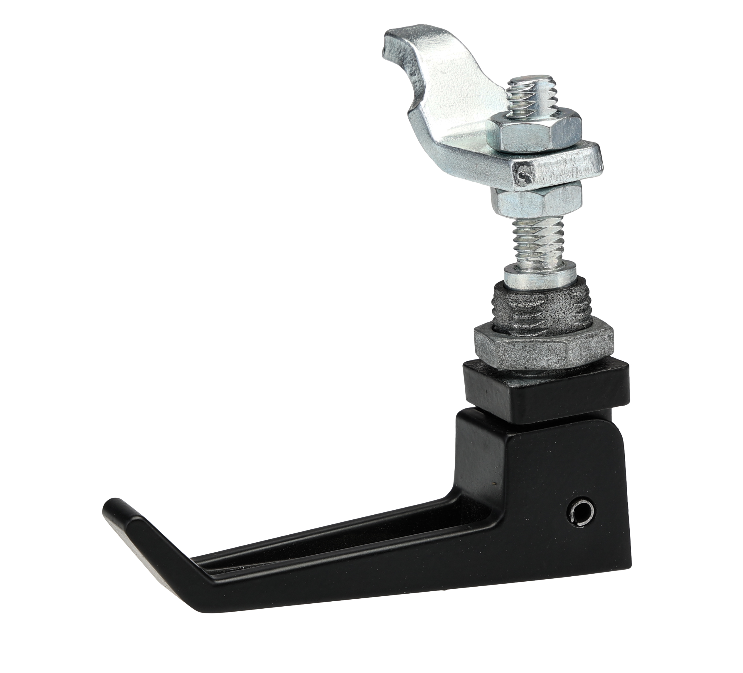 216-912 RS PRO Black Die Cast Handle, L-Handle