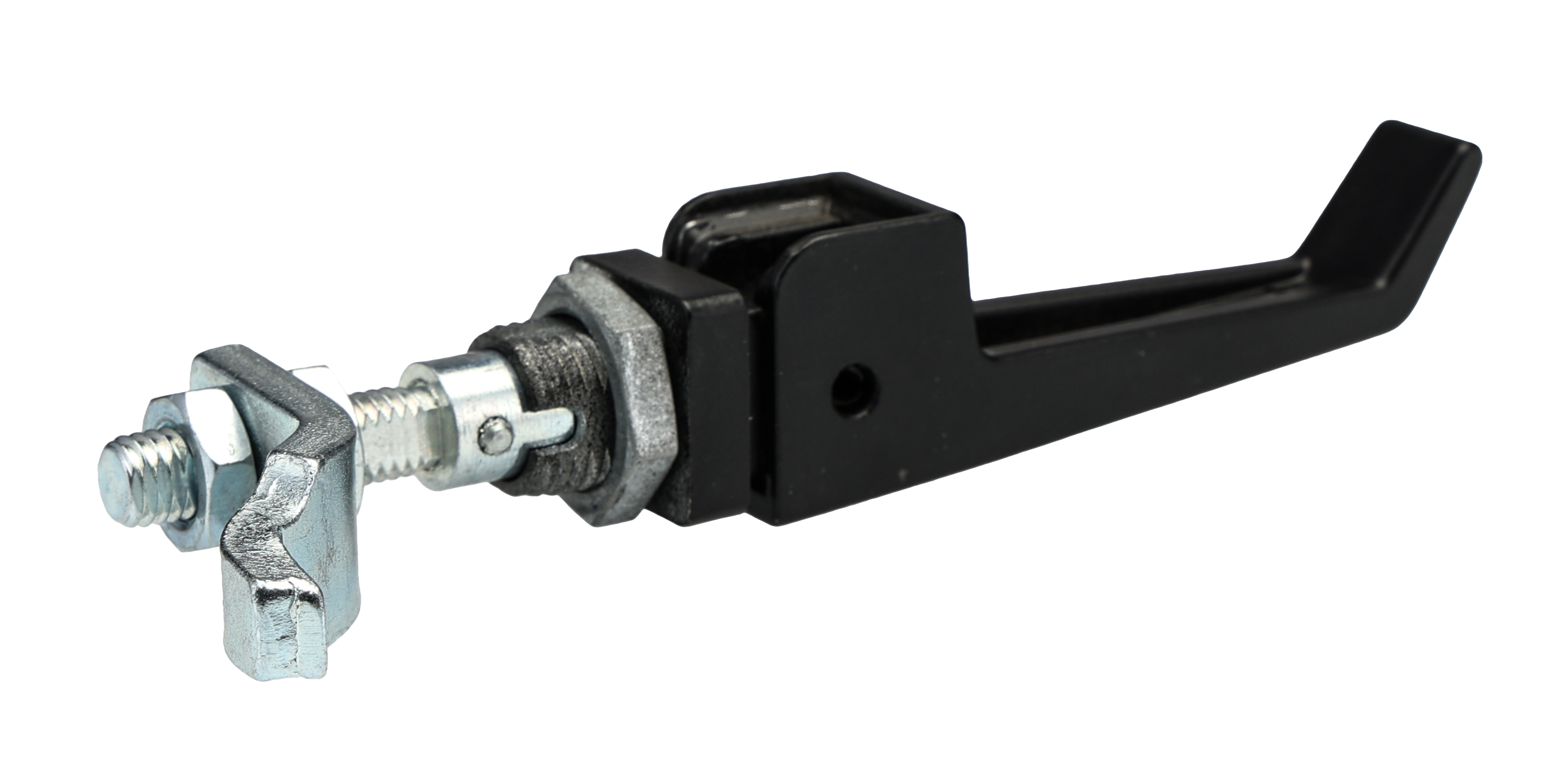 216-912 RS PRO Black Die Cast Handle, L-Handle