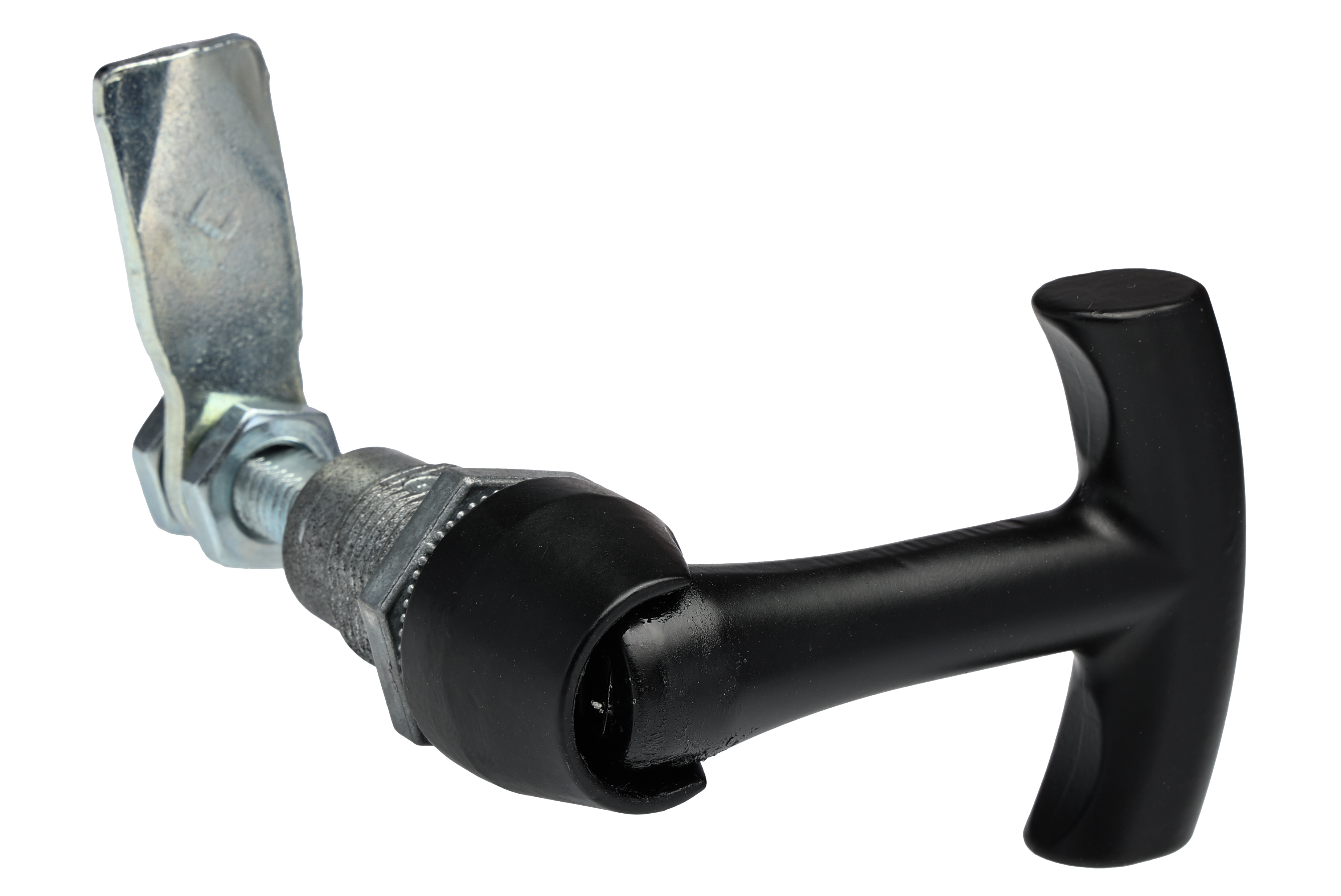 216-913 RS PRO Black Die Cast Zinc Lock, T-Handle