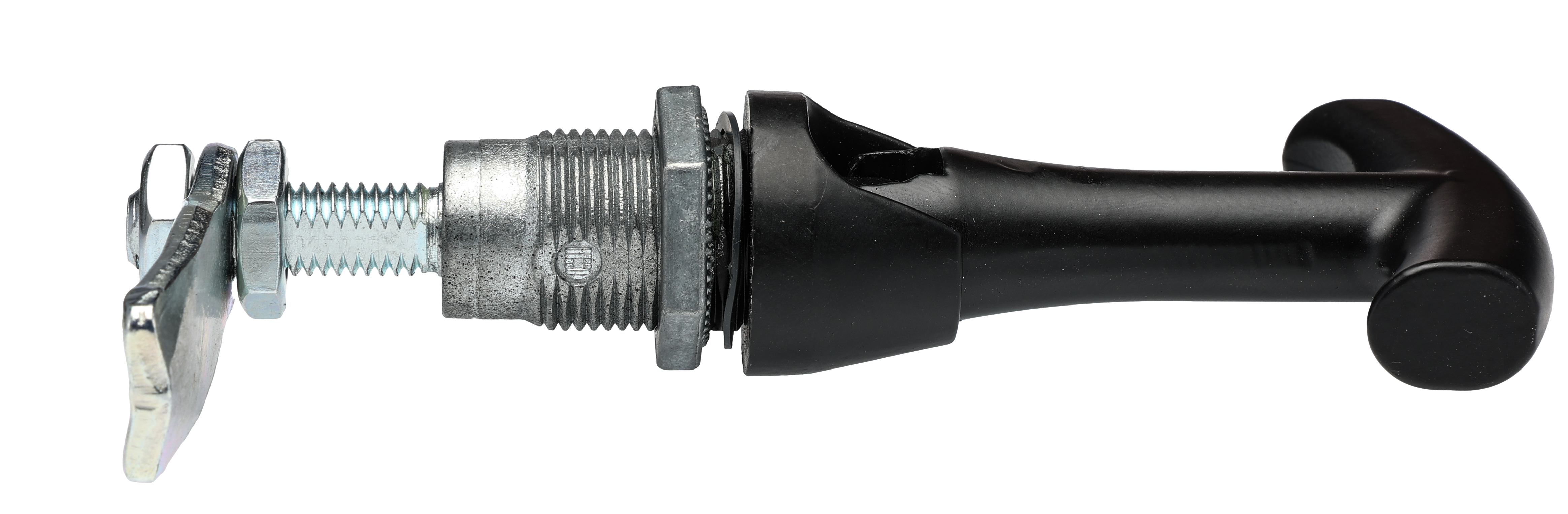 216-913 RS PRO Black Die Cast Zinc Lock, T-Handle