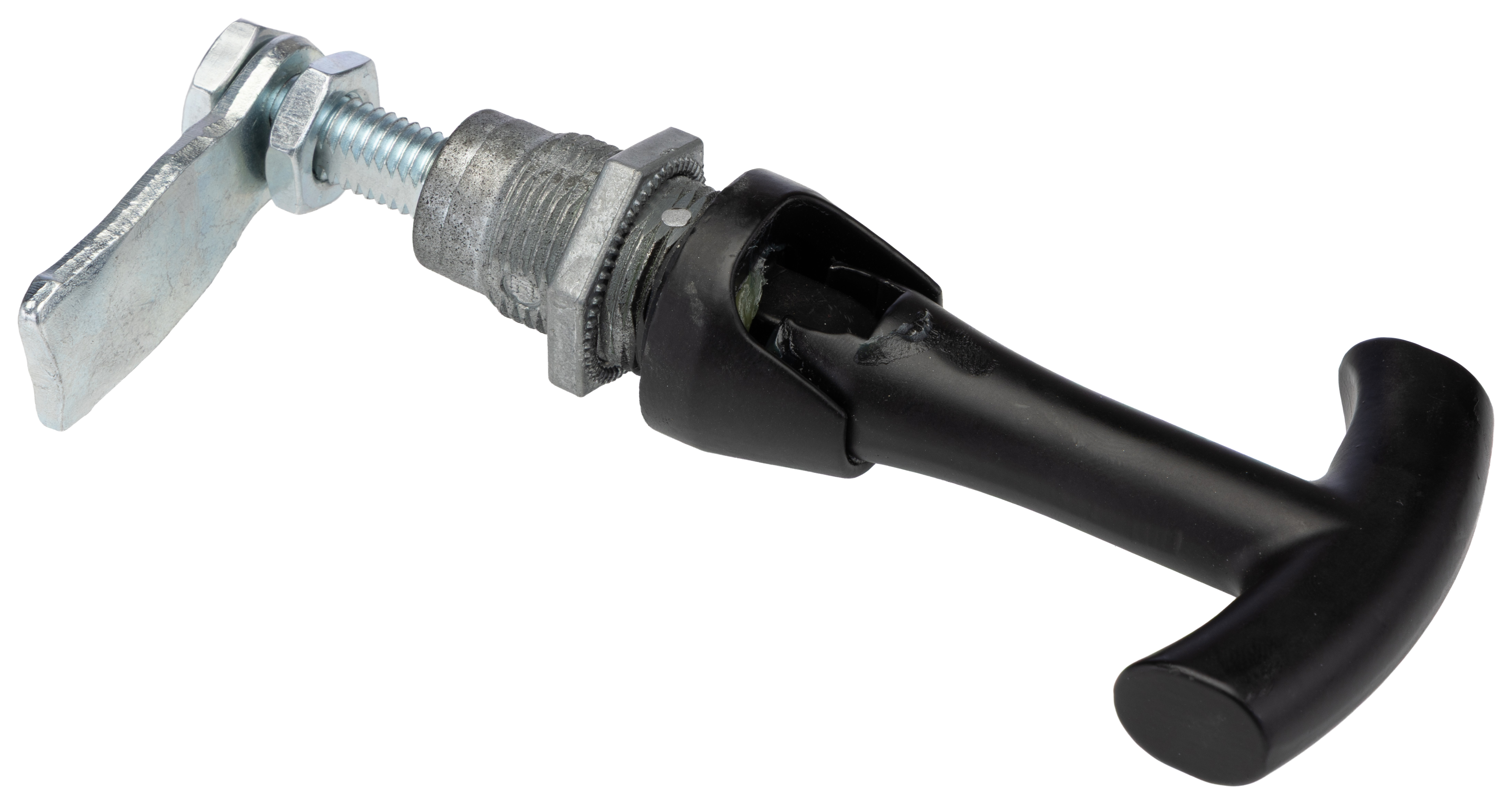 216-913 RS PRO Black Die Cast Zinc Lock, T-Handle