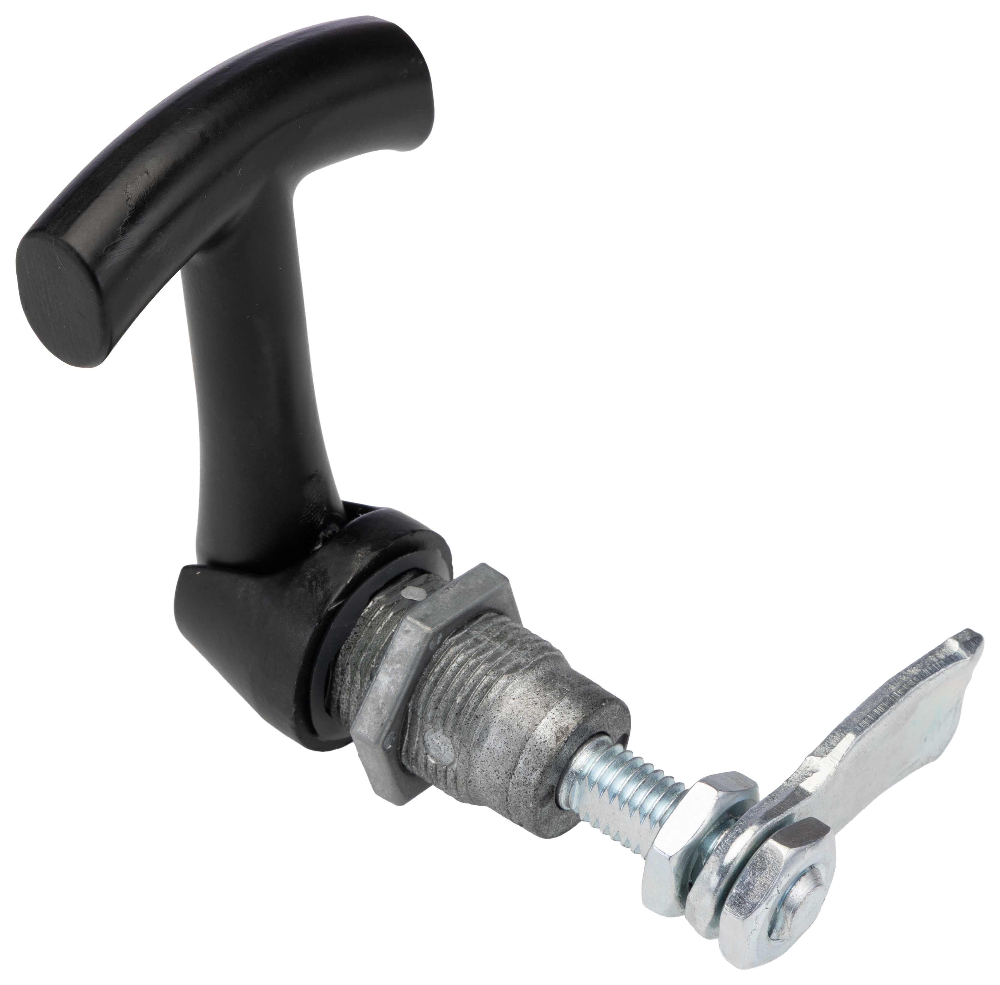 216-913 RS PRO Black Die Cast Zinc Lock, T-Handle