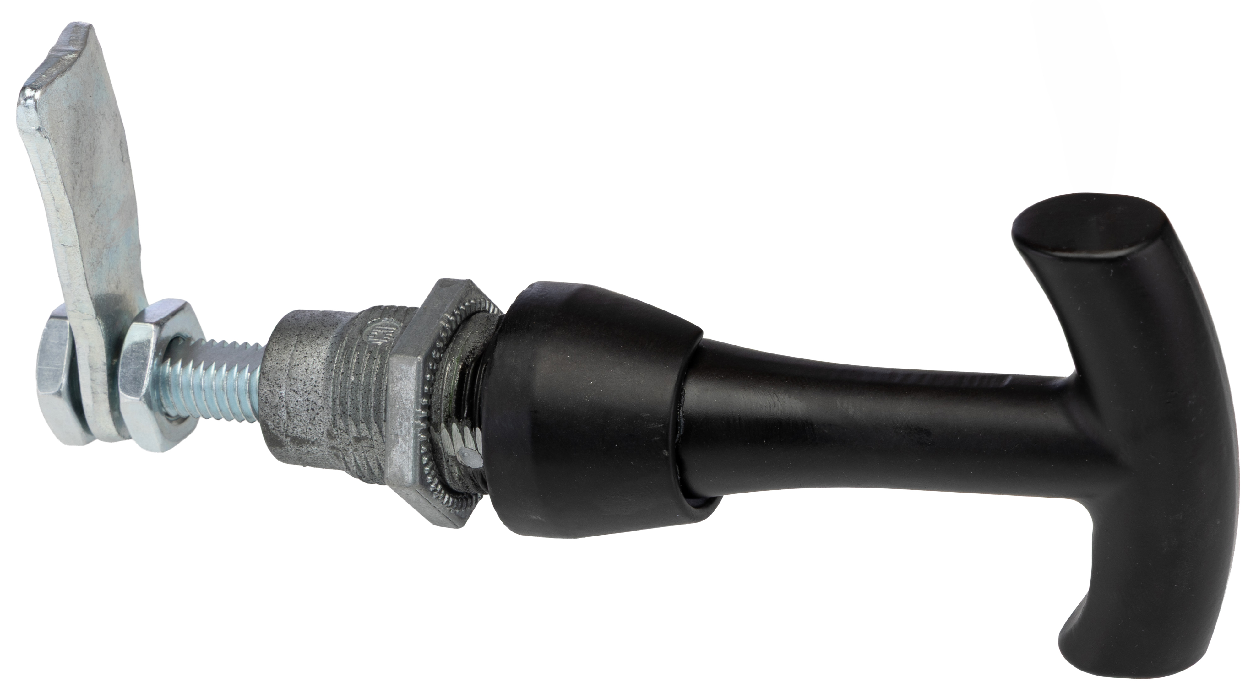 216-913 RS PRO Black Die Cast Zinc Lock, T-Handle