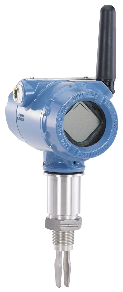 Rosemount 2160 Series Fork Level Detector Vibrating Level Switch, Side, Top Mount, Non-Asbestos Carbon Fibre, Housing