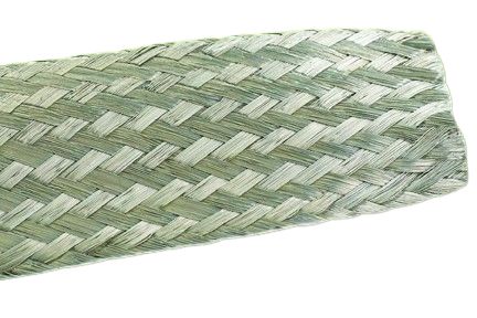 2162-sv005 Alpha Wire Braid 2162 Braided Wire 30 m, Tin Copper Wire Prop 65, A-A-59569A, REACH, RoHS