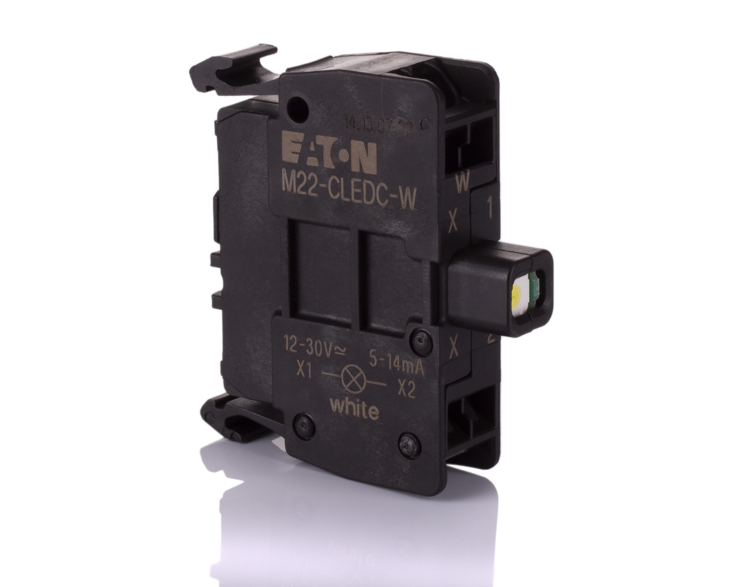 Eaton RMQ Titan M22 Series Light Block, 12 V, 30V ac/dc, White Light